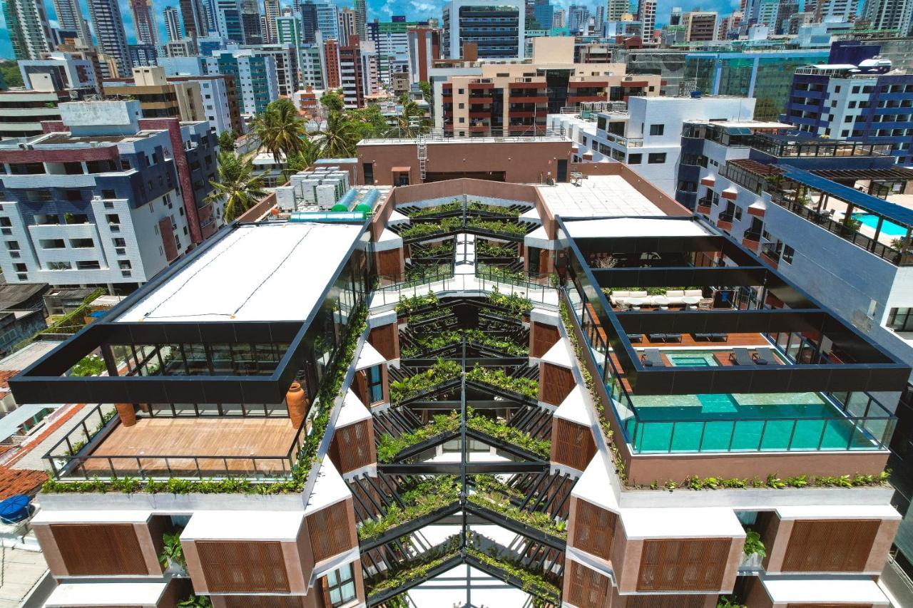 Ba'Ra Hotel João Pessoa Extérieur photo The complex's rooftop